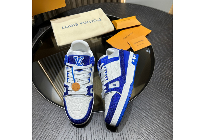 lv trainer sneaker (crystal cusT0mize)
