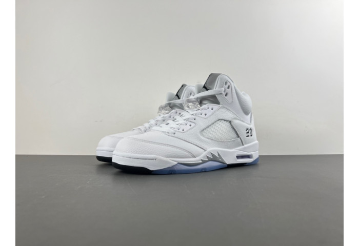 Air Jordan 5 Retro White Metallic HQ7978-103