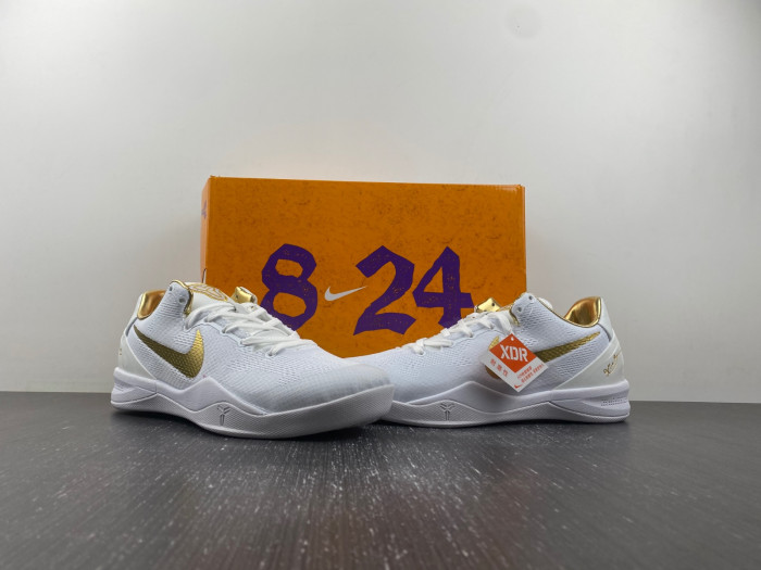 nike kobe 8 protro white G01den fv6325-100