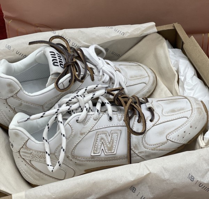 new Ba1an*e x m1um1u sneaker