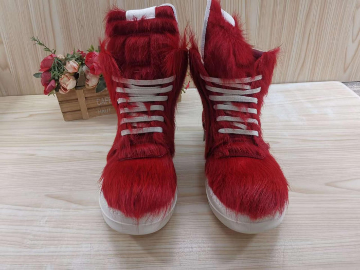 r1ck 0wens sneakers (furry)
