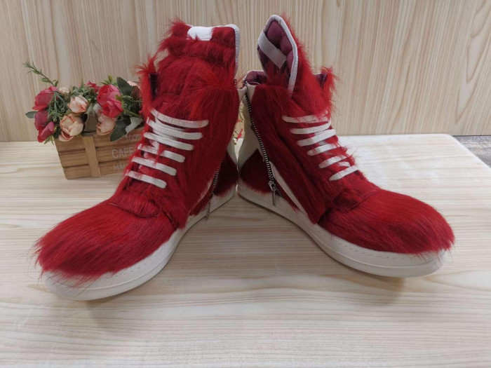 r1ck 0wens sneakers (furry)