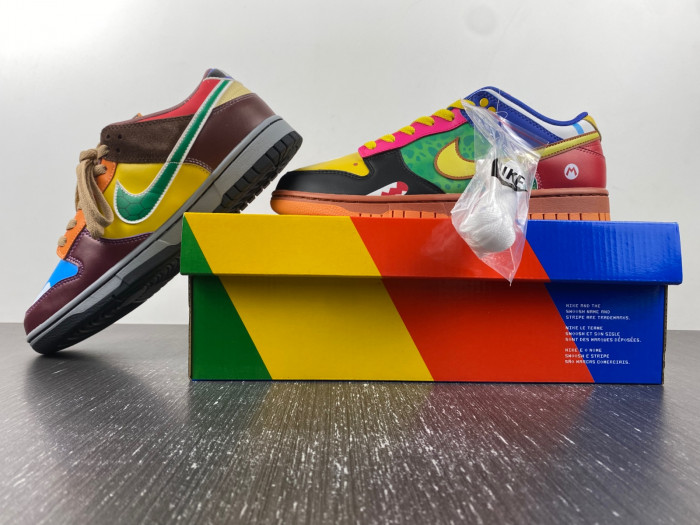 nike sb dunk low mario dh0952-100