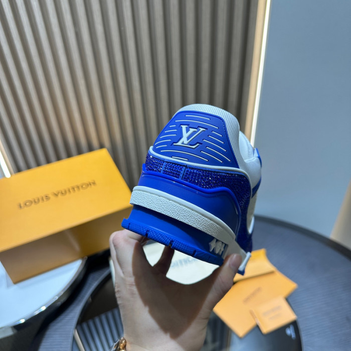 lv trainer sneaker (crystal cusT0mize)