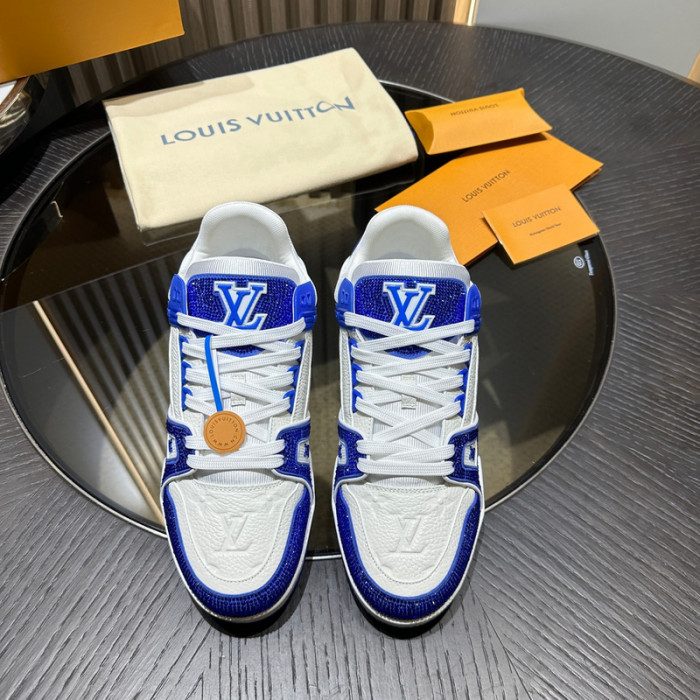 lv trainer sneaker (crystal cusT0mize)