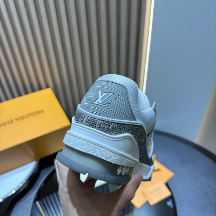 lv trainer sneaker (crystal cusT0mize)