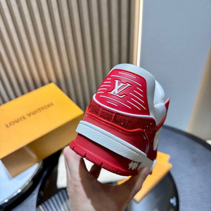lv trainer sneaker (crystal cusT0mize)