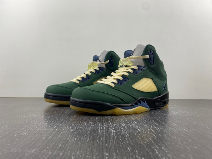 air jordan 5 "navy green” amm fz5758-003
