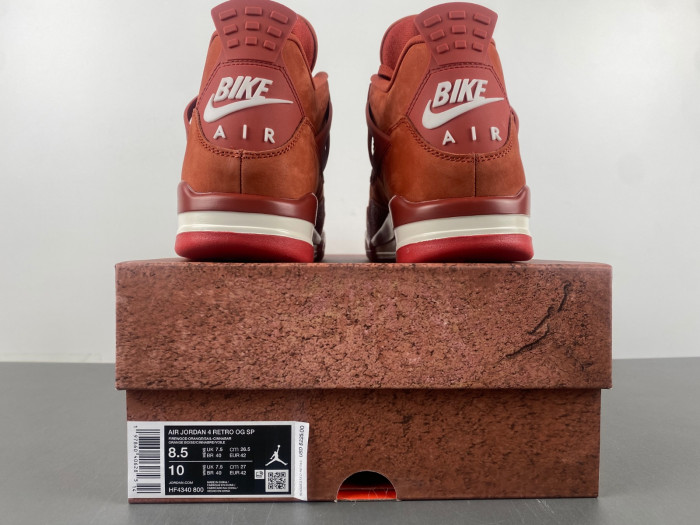 nigel sylvester x air jordan 4 “bR1ck by bR1ck”