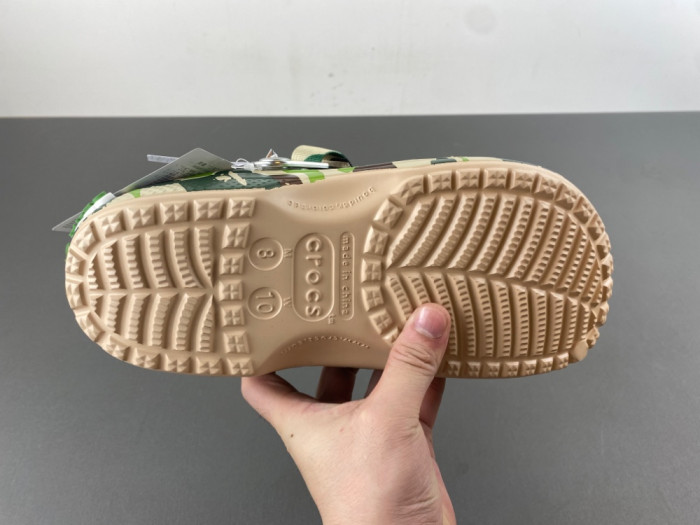 bape x Cr0c5 classic clog