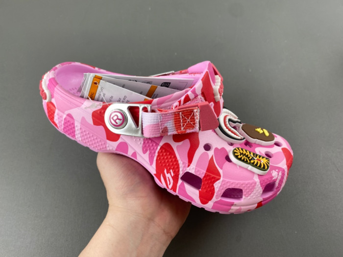 bape x Cr0c5 classic clog