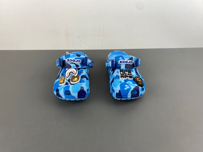 bape x Cr0c5 classic clog