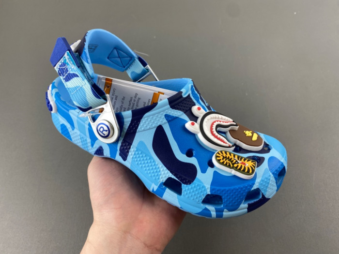 bape x Cr0c5 classic clog
