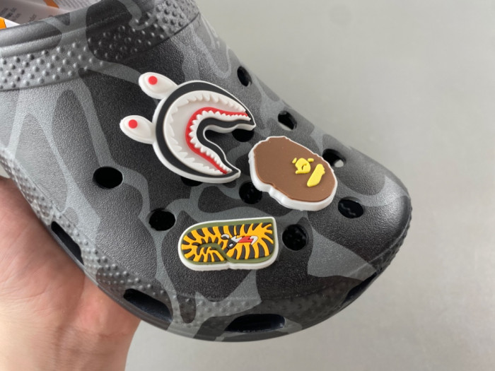 bape x Cr0c5 classic clog