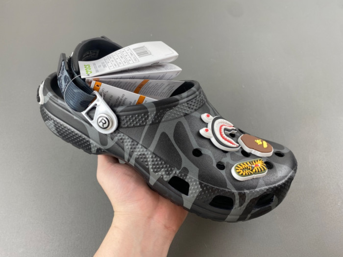 bape x Cr0c5 classic clog