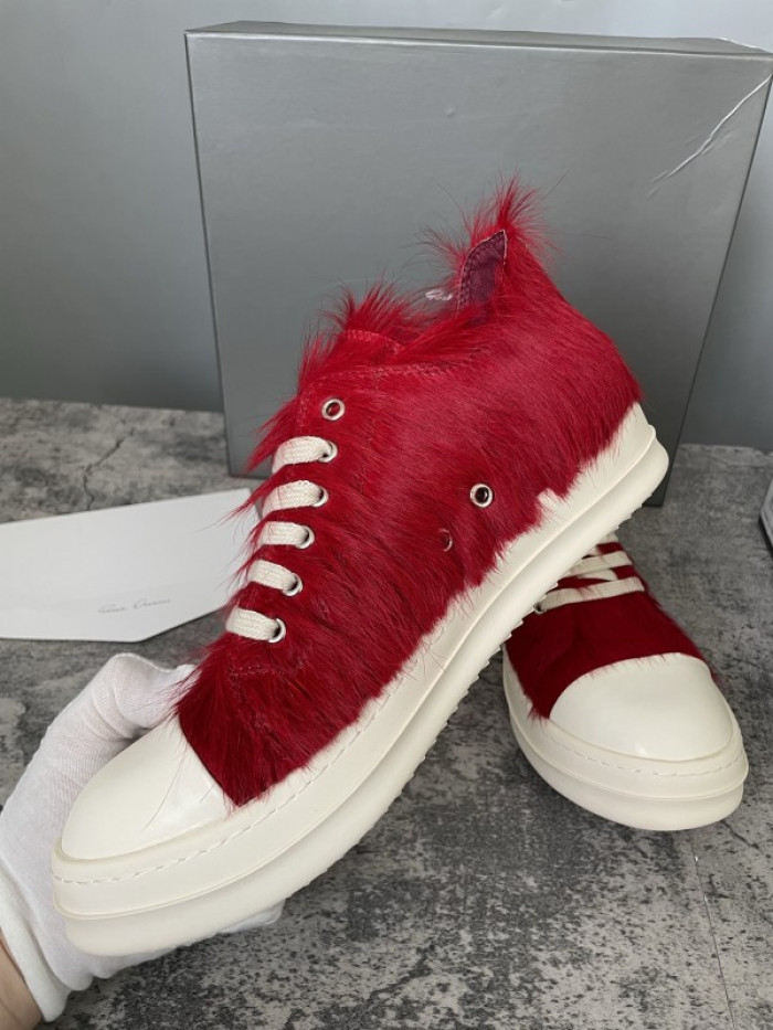 r1ck 0wens sneakers (furry)
