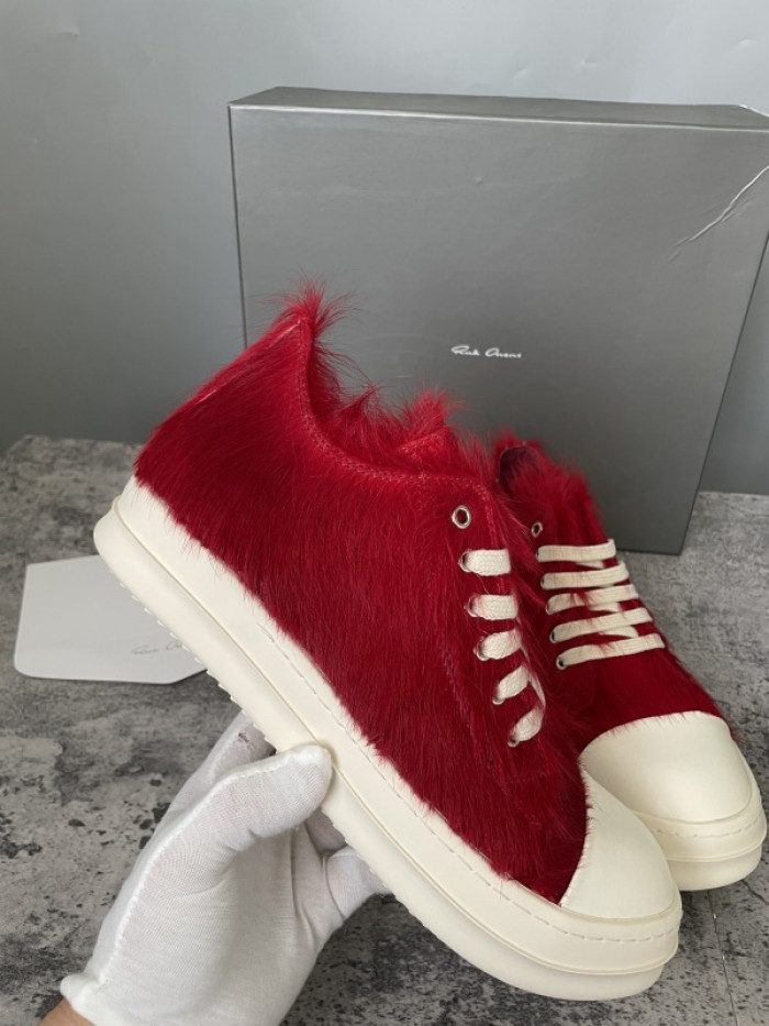r1ck 0wens sneakers (furry)
