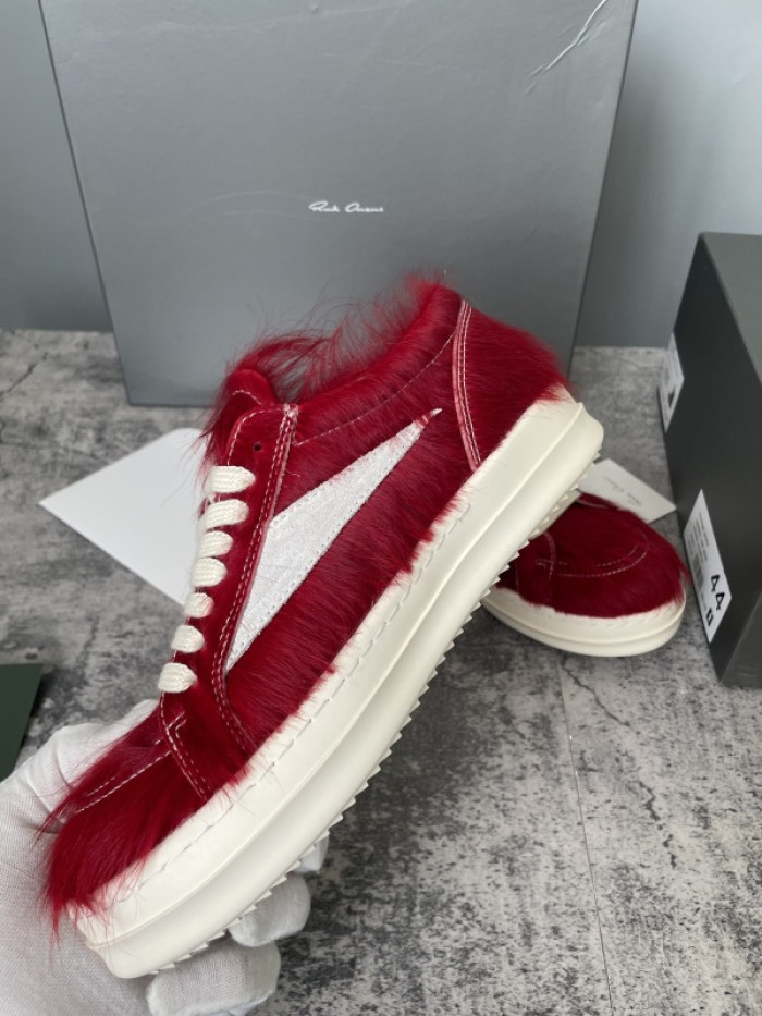 r1ck 0wens sneakers (furry)