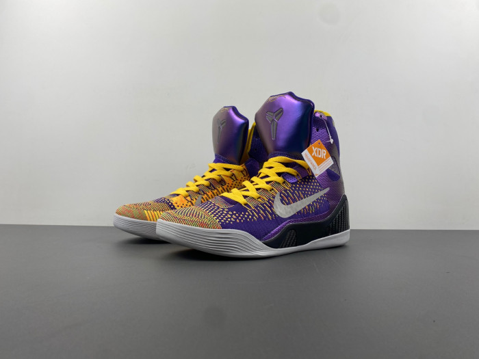 nike kobe 9 elite team 630847-500