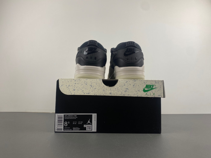 air jordan 4 rm “black/light bone” fq7939-001