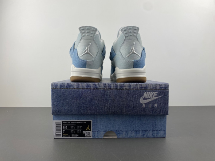air jordan 4 De*1m "worn blue” ib6716-100