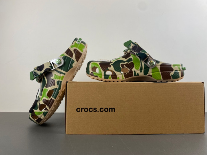 bape x Cr0c5 classic clog