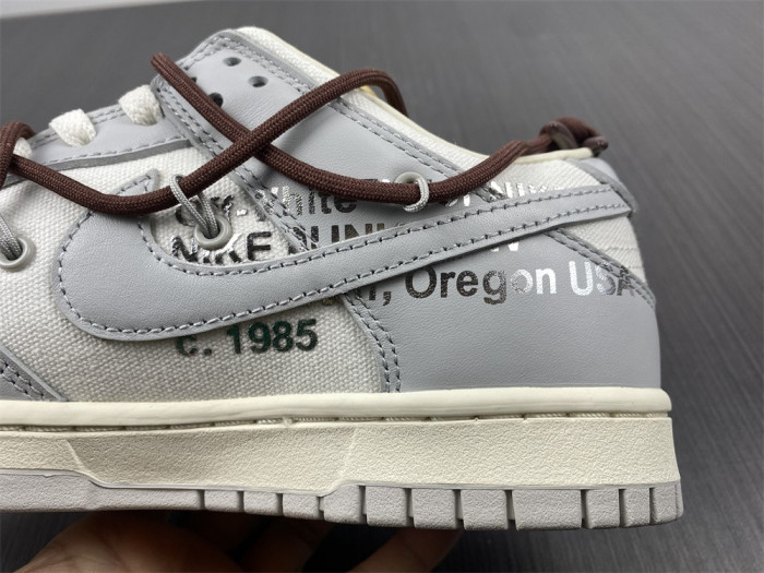 nike dunk low o-w lot 46 dm1602-102