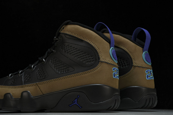 jordan 9 retro light olive concord ct8019-034