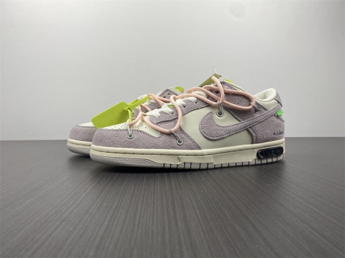 nike dunk low o-w lot 12 dj0950-100