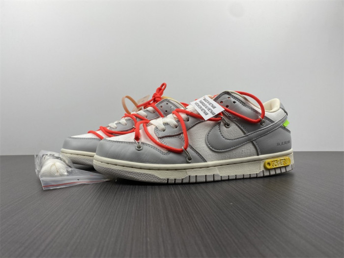 nike dunk low o-w lot 6 dm1602-110