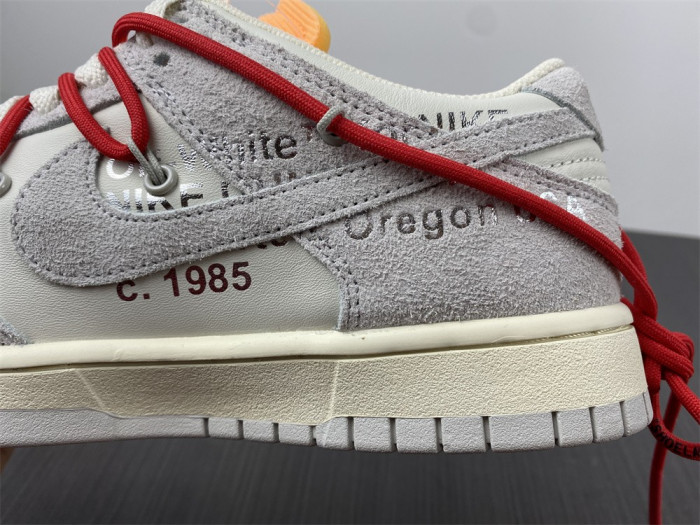 nike dunk low o-w lot 40 dj0950-103