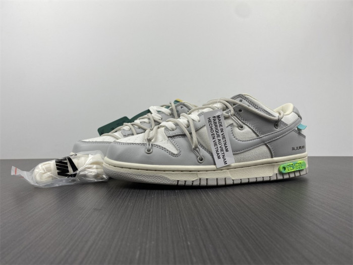nike dunk low o-w lot 42 dm1602-117
