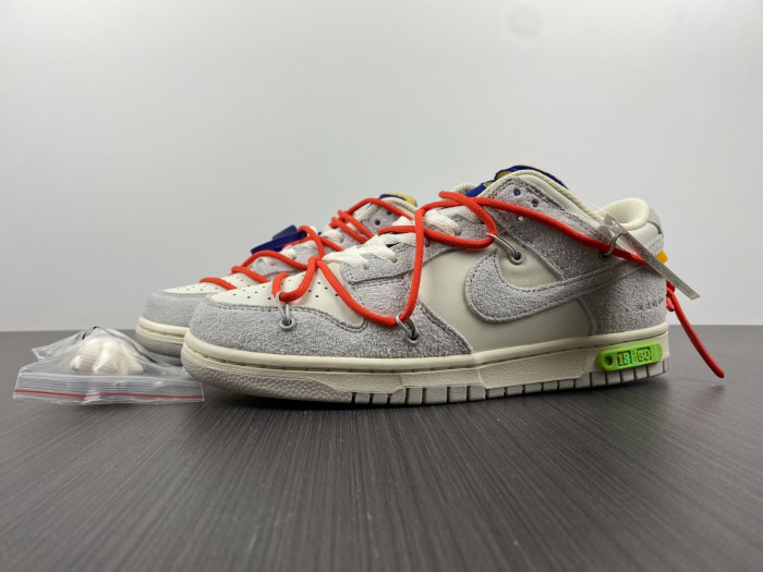 nike dunk low o-w lot 13 dj0950-110