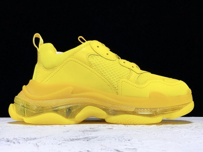 blcg sneaker triple.s.gomma yellow air cushion 541624 w09oh 1298