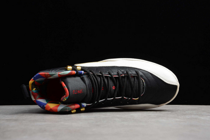 jordan 12 chinese new year black ci2977-006