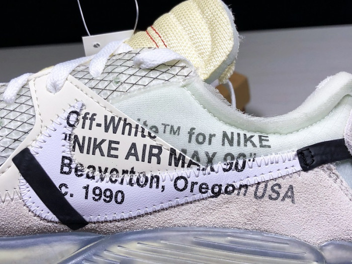 nike air max 90 o-w white aa7293-100