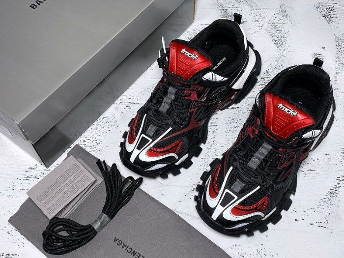 blcg sneaker tess.s.gomma white-red -black 570391 w2gn3 6000