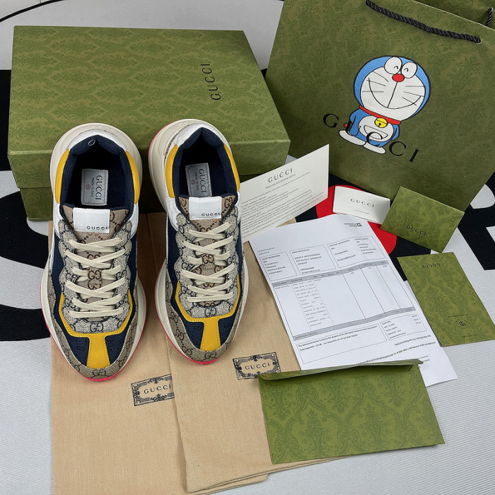 g*u*i rhyton vintage trainer sneaker