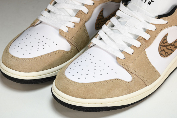 jordan 1 low se brown elephant dz4130-201