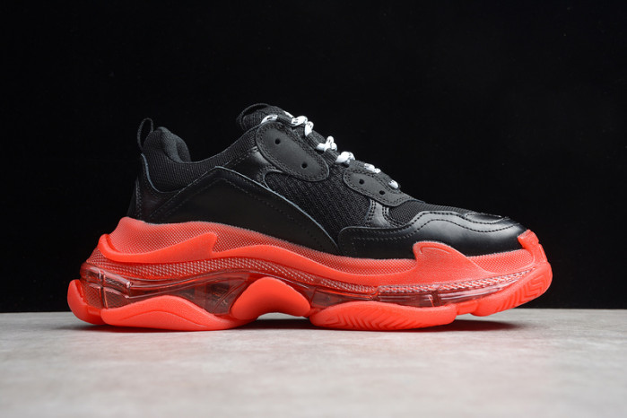 blcg sneaker triple.s.gomma rouge blanc noir