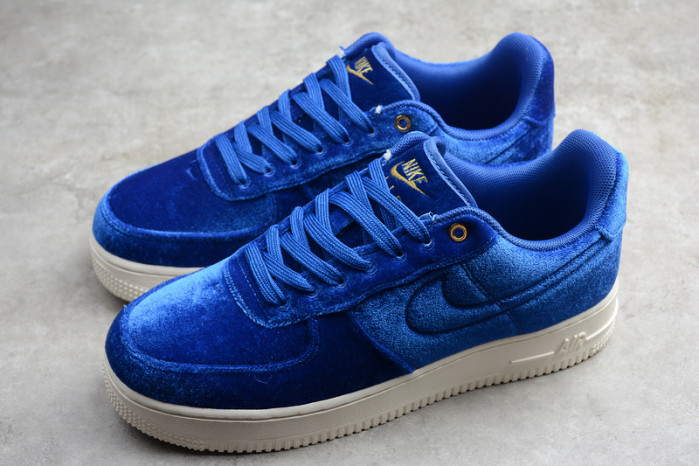air force 1 low preM1vm 3 velour blue void at4144-400