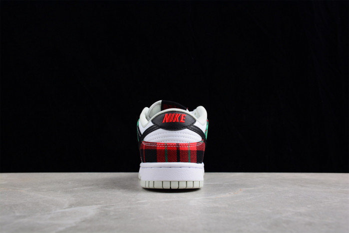 nike dunk low tartan plaid dv0827-100