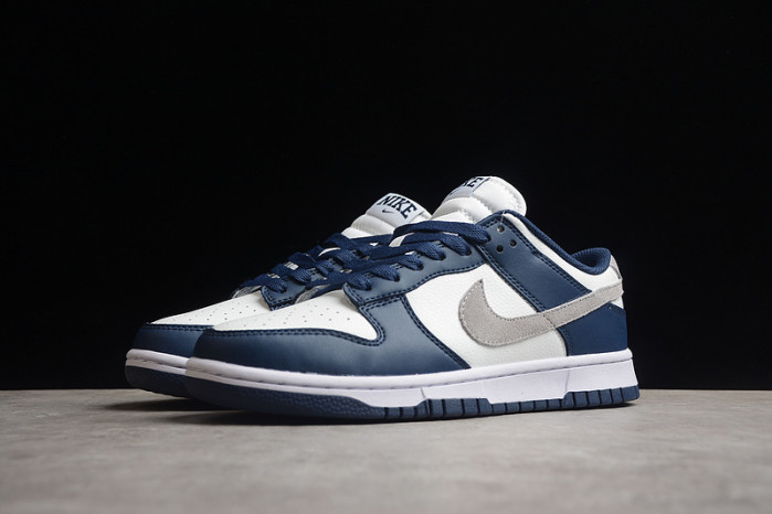 nike dunk low summit white midnight navy fd9749-400