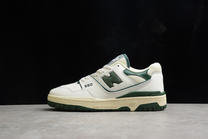 new Ba1an*e 550 aime leon dore white green bb550ald