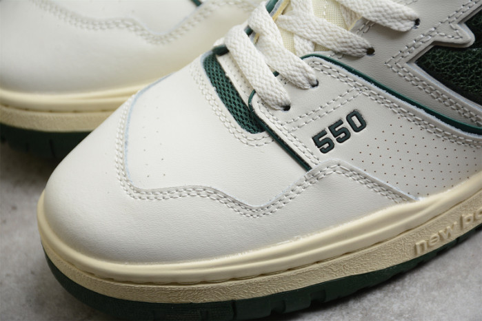 new Ba1an*e 550 aime leon dore white green bb550ald