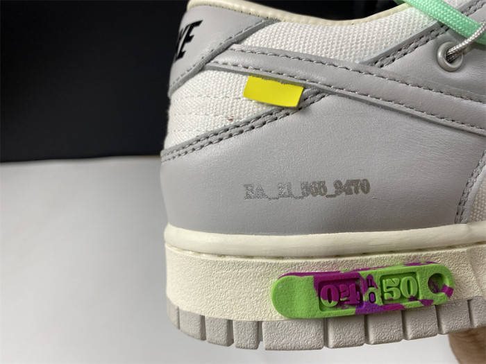 nike dunk low o-w lot 4 dm1602-114