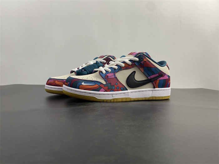 nike sb dunk low pro parra abstract art (2021) dh7695-600