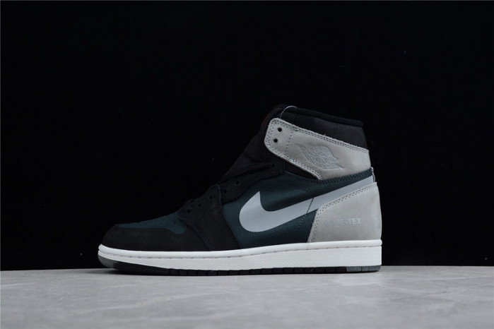 air jordan 1 retro high element gore-tex black particle grey db2889-001