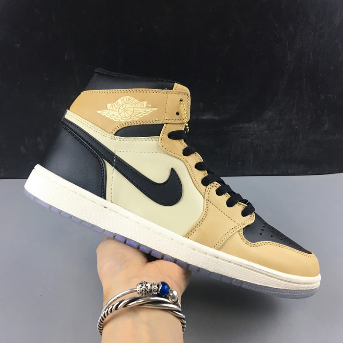 air jordan 1 high preM1vm wmns fossil mushroom ah7389-003