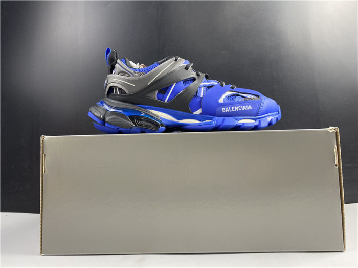 Ba*len*cia*ga track trainer blue and black 542436 w3ac1 2047